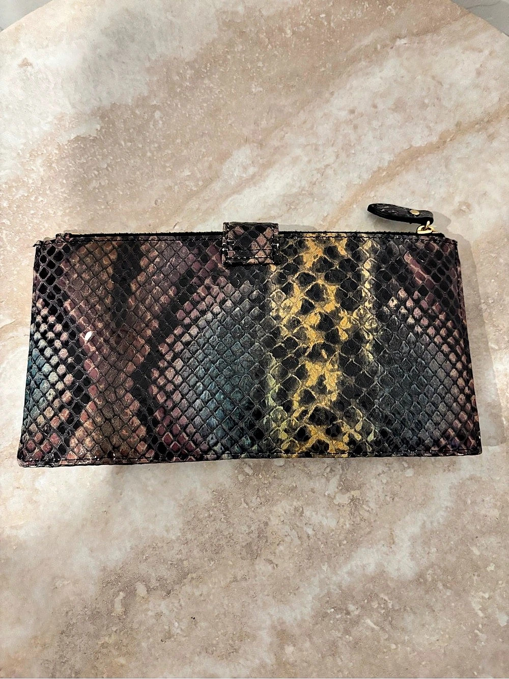 Lodis Snake Embossed Wallet - Picture 4 of 9